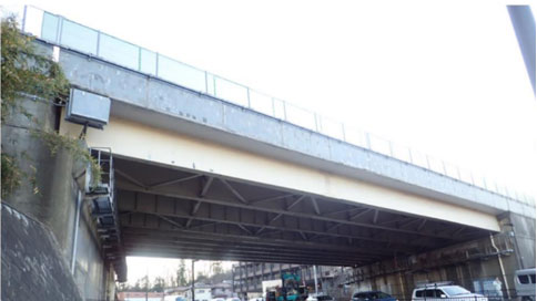 稲荷坂橋（上り線）