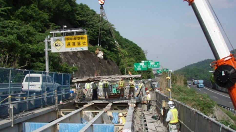 床版取替施工イメージ